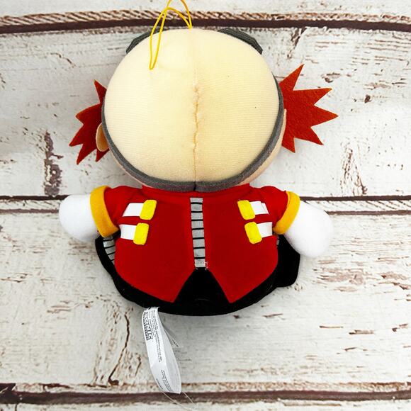 SONIC THE HEDGEHOG Robotnik Eggman SD Sitting Plush 7” - Picture 2 of 4